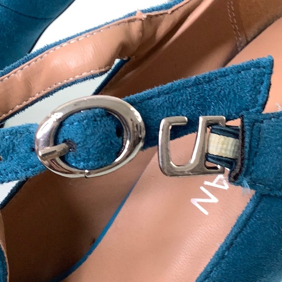 Paris Fashion Week Model Stilettos Eileen chunky platform T strap size 37 EUC - Picture 4 of 16